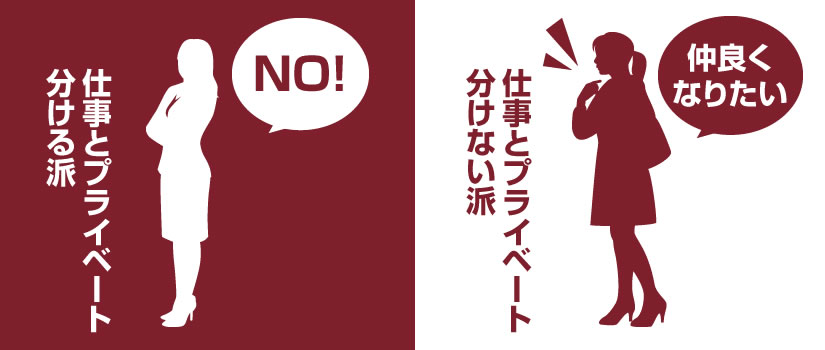 いきなりプライベートの深い部分に踏み入るような話題は避ける